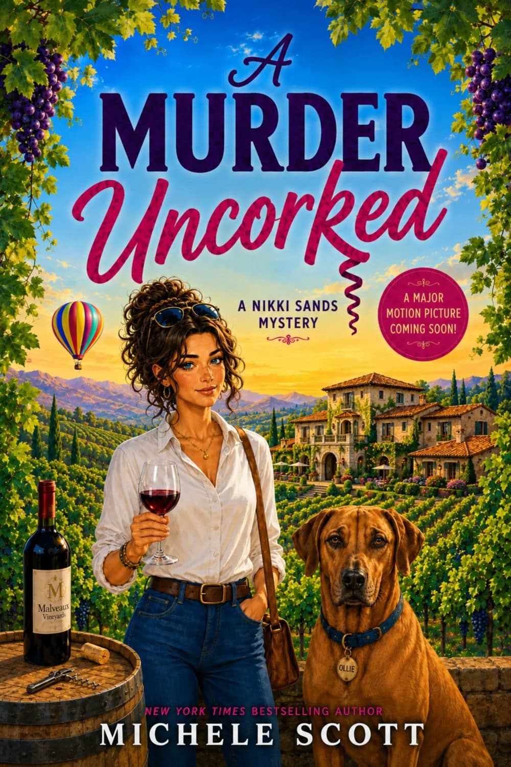 A Murder Uncorked — The Nikki Sands Wine Mysteries by Michele Scott