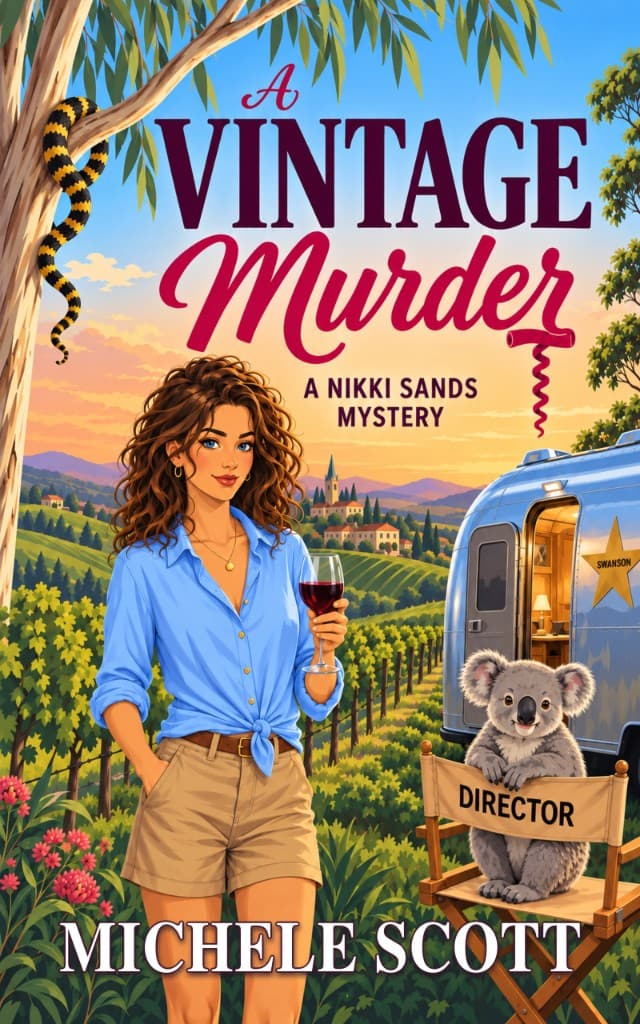 A Vintage Murder — The Nikki Sands Wine Mysteries by Michele Scott