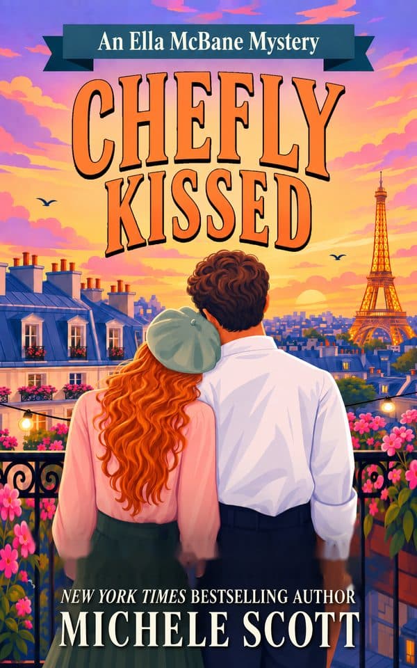 Chefly Kissed, an Ella McBane mystery by Michele Scott