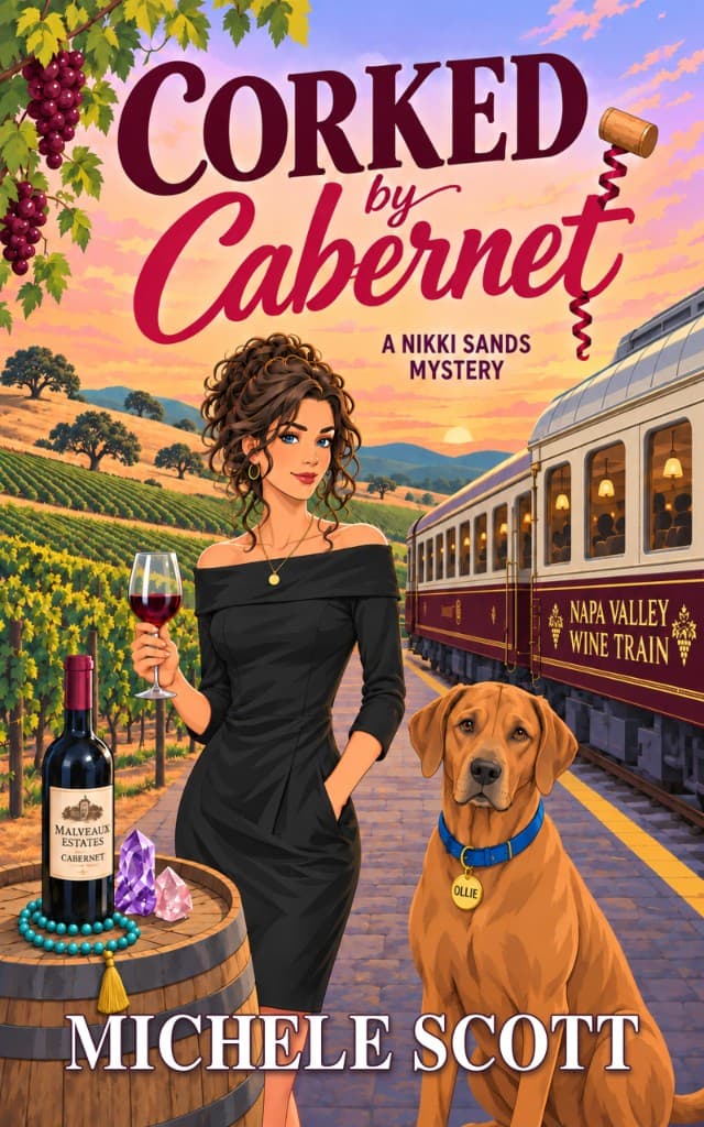 Corked by Cabernet — The Nikki Sands Wine Mysteries by Michele Scott
