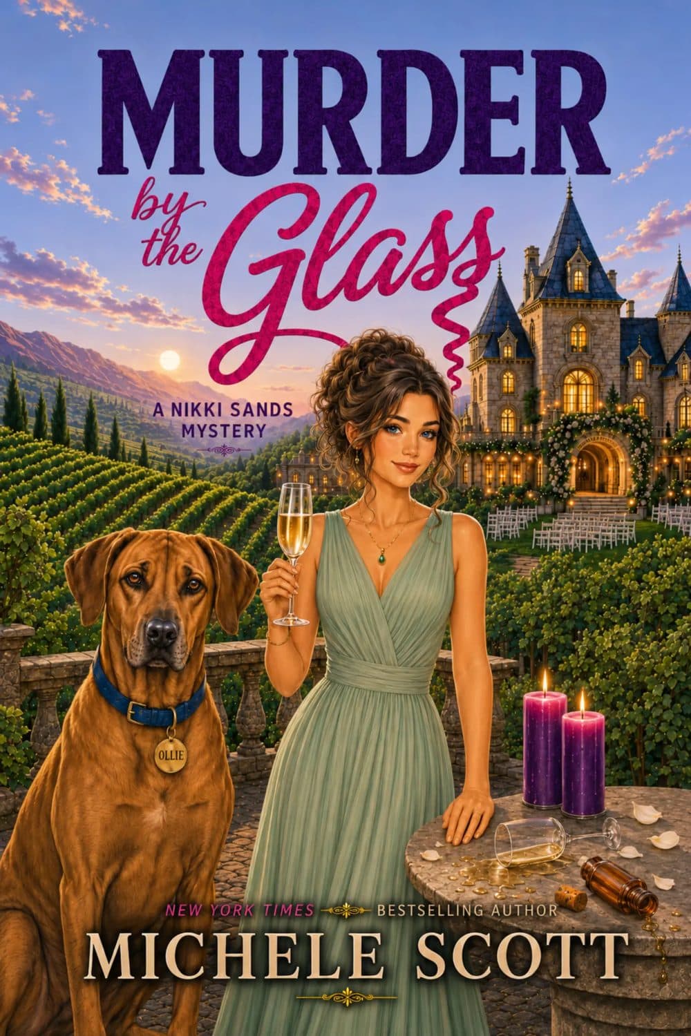 Murder by the Glass — The Nikki Sands Wine Mysteries by Michele Scott