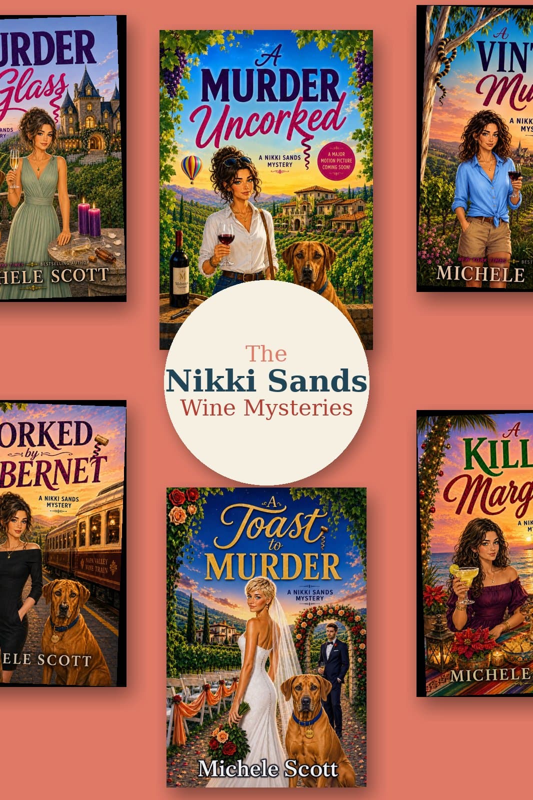 The Nikki Sands Wine Mysteries by Michele Scott