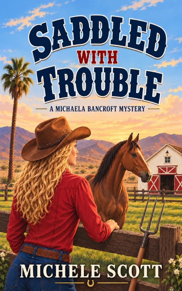 Saddled with Trouble — Michaela Bancroft Mysteries by Michele Scott