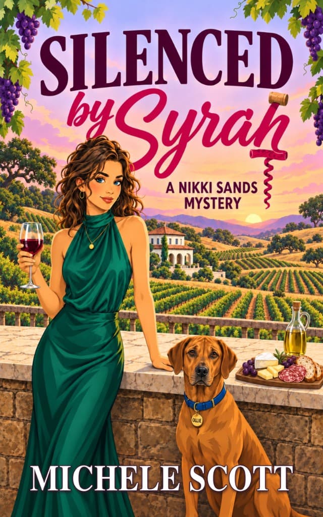 Silenced by Syrah — The Nikki Sands Wine Mysteries by Michele Scott